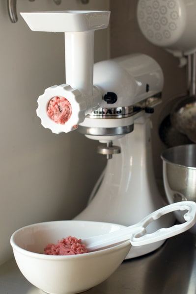 kitchenaid with meat grinder attachment