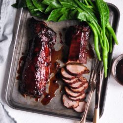 chinese barbecue pork char siu pork
