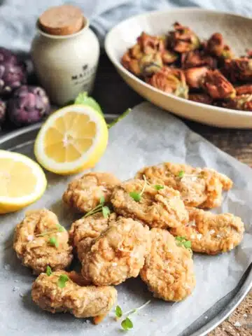 fried lambs brains