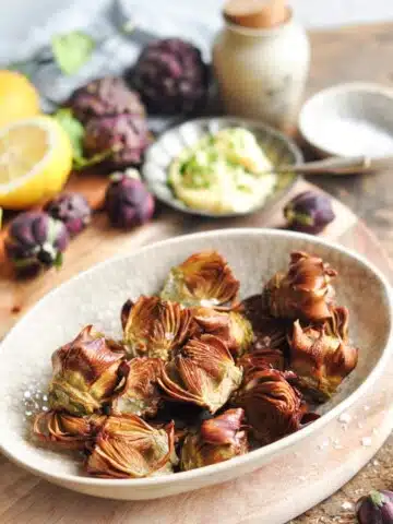 roman style fried artichokes