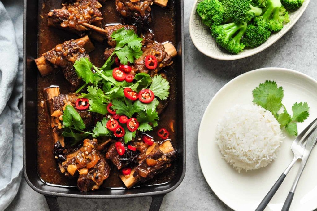Asian Slow-Cooked Short Ribs  