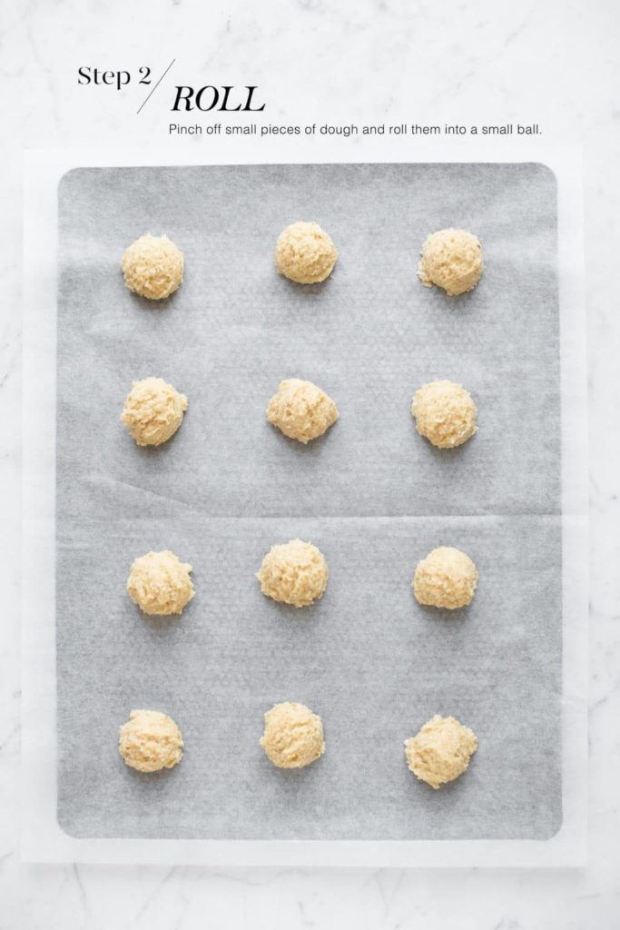uncooked oatmeal cookies on baking tray