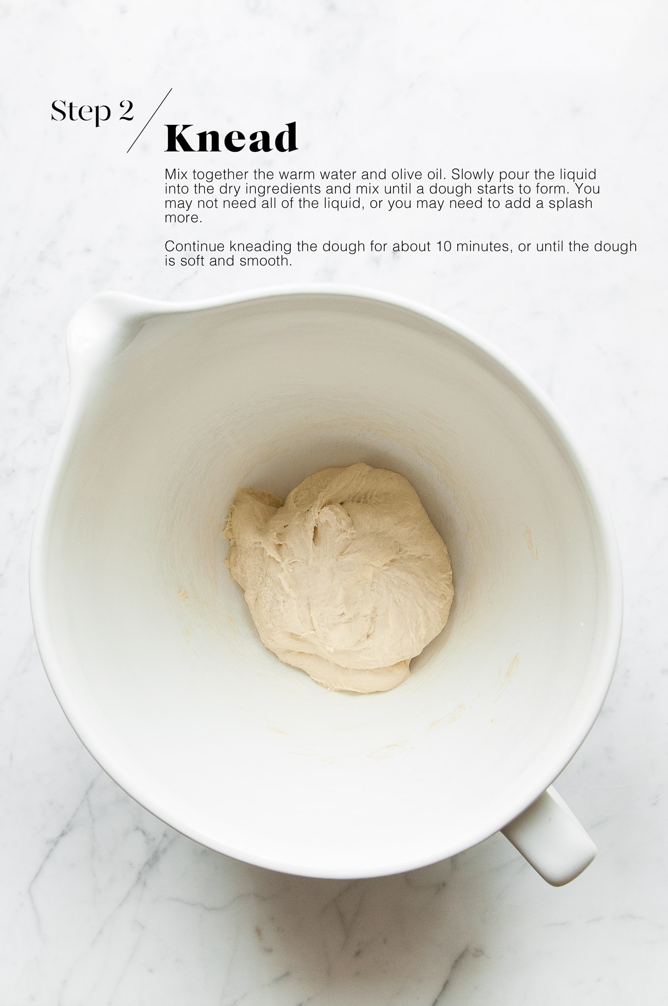 Homemade Pizza Dough Recipe with step-by-step photos
