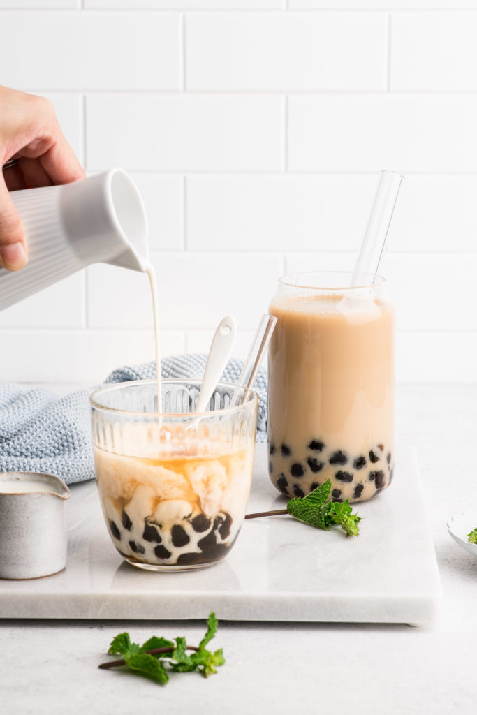 how to serve bubble tea for kids