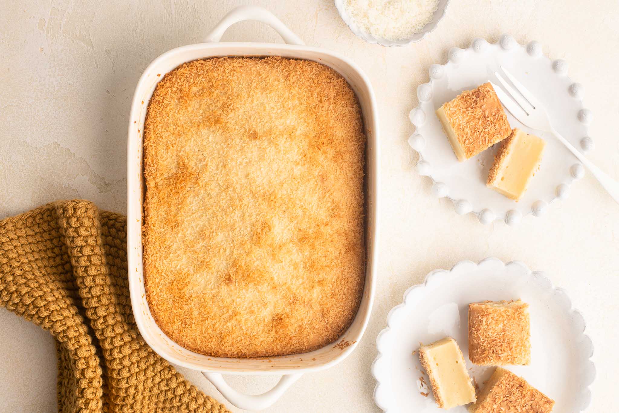 Butter Mochi Cake with step-by-step photos | Eat, Little Bird