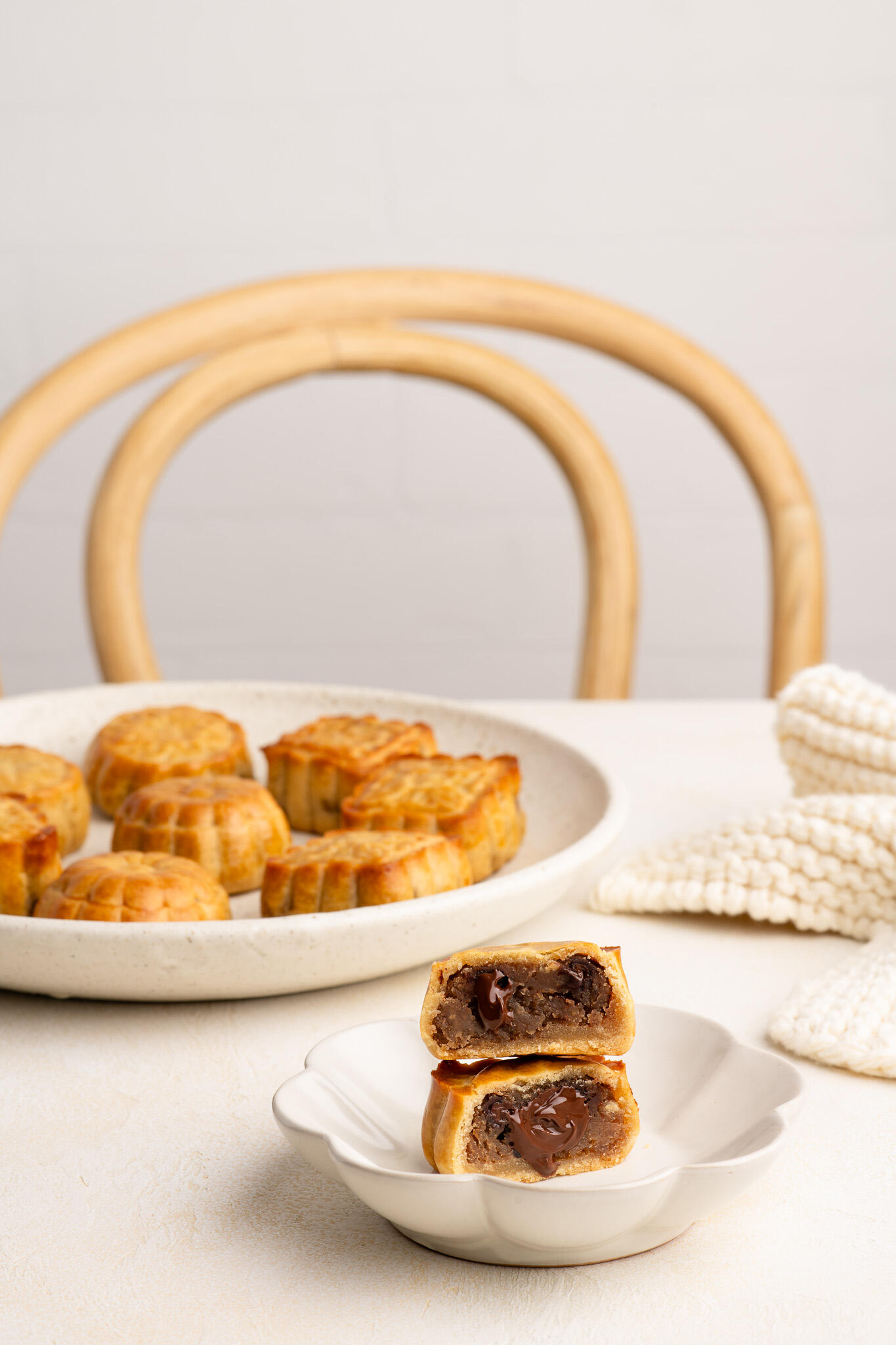 Mooncakes with Chestnut and Chocolate – Eat, Little Bird