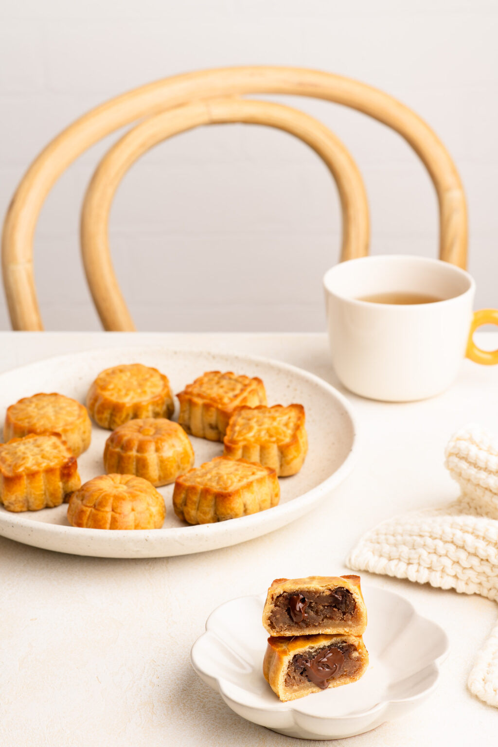 Mooncakes with Chestnut and Chocolate – Eat, Little Bird