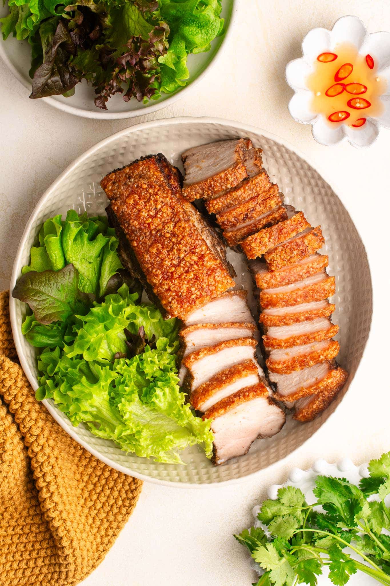 Air Fryer Crispy Pork Belly with step-by-step photos | Eat, Little Bird